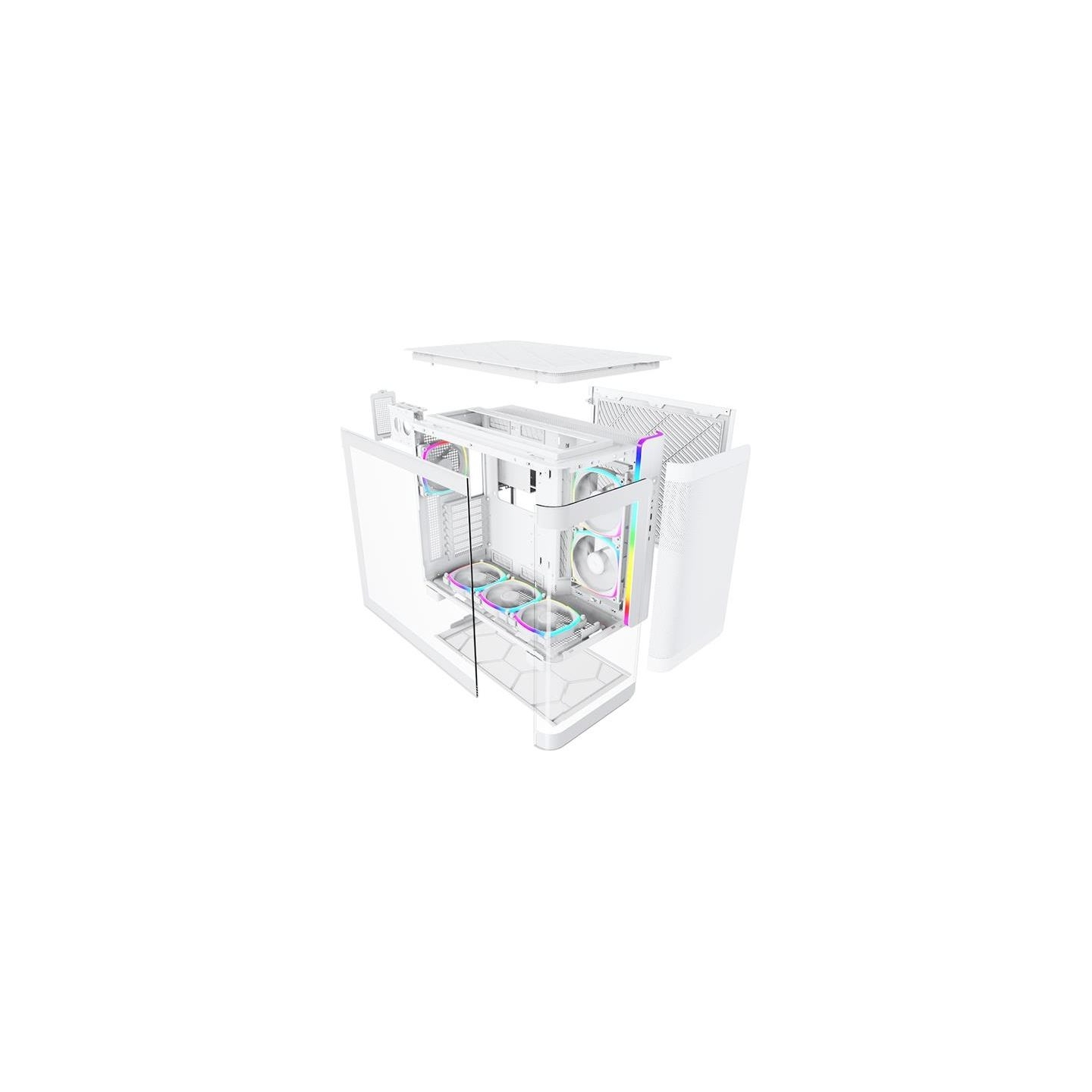 Montech Case|MONTECH|KING 95 PRO (W)|MidiTower|Not included|ATX|MicroATX|MiniITX|Colour White|KING95PRO(W)