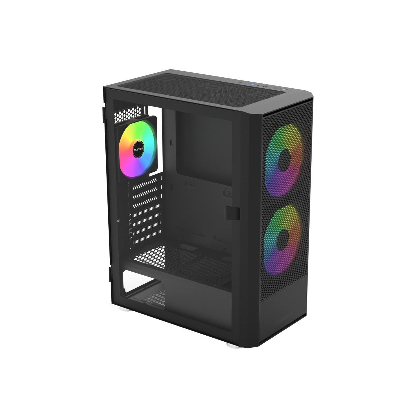 Montech Case|MONTECH|ATX/micro ATX/Mini-ITX|Black|Midi Tower|PC|?????? MONTECH X2 PLUS (B)|X2PLUS(B)