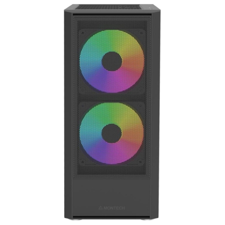 Montech Case|MONTECH|ATX/micro ATX/Mini-ITX|Black|Midi Tower|PC|?????? MONTECH X2 PLUS (B)|X2PLUS(B)