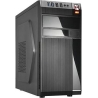 Golden Tiger Case|GOLDEN TIGER|Supported motherboard form factors micro ATX|Black|Midi Tower|Baltimore 530|BALTIMORE5302USB2+2US