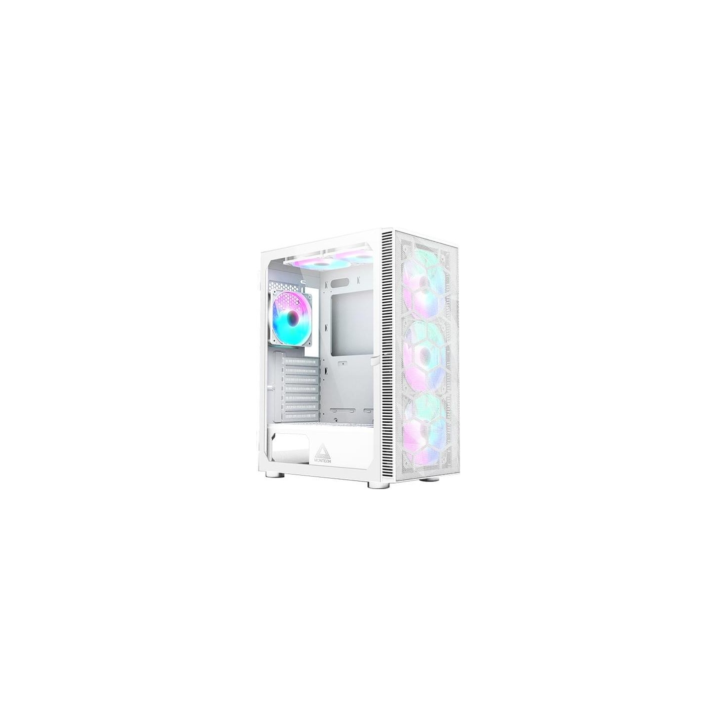 Montech Case|MONTECH|X3 Mesh|MidiTower|Not included|ATX|MicroATX|MiniITX|Colour White|X3MESH(W)