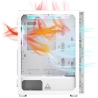 Montech Case|MONTECH|X3 Glass|MidiTower|Case product features Transparent panel|Not included|ATX|MicroATX|MiniITX|Colour White|X