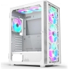 Montech Case|MONTECH|X3 Glass|MidiTower|Case product features Transparent panel|Not included|ATX|MicroATX|MiniITX|Colour White|X
