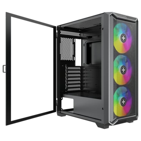 Xilence Case|XILENCE|ATX/micro ATX/Mini-ITX|Black|Midi Tower|PC|XG161