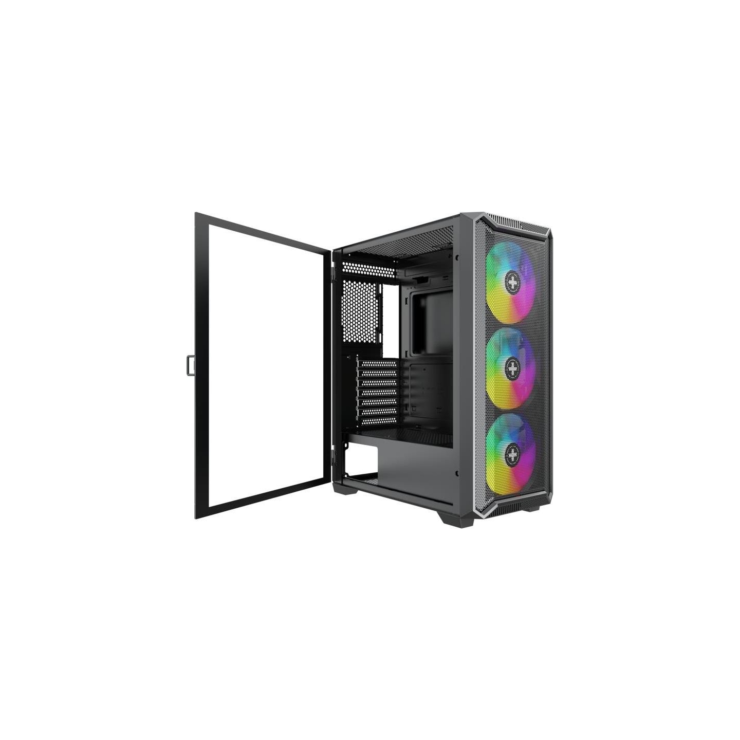 Xilence Case|XILENCE|ATX/micro ATX/Mini-ITX|Black|Midi Tower|PC|XG161