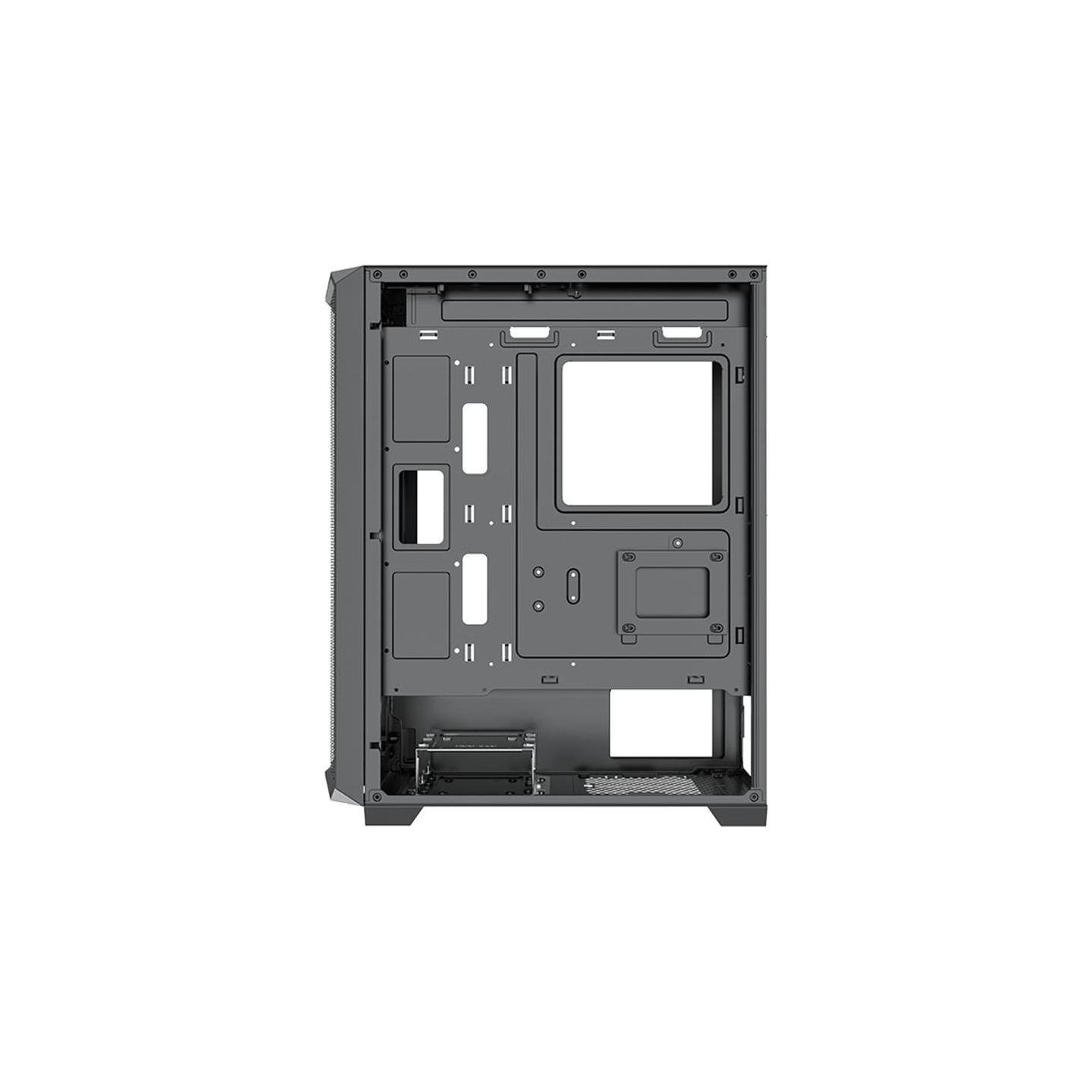 Xilence Case|XILENCE|ATX/micro ATX/Mini-ITX|Black|Midi Tower|PC|XG161