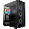 Montech Case|MONTECH|X5|MidiTower|Case product features Transparent panel|Not included|Colour Black|X5(B)