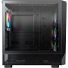Montech Case|MONTECH|X5|MidiTower|Case product features Transparent panel|Not included|Colour Black|X5(B)