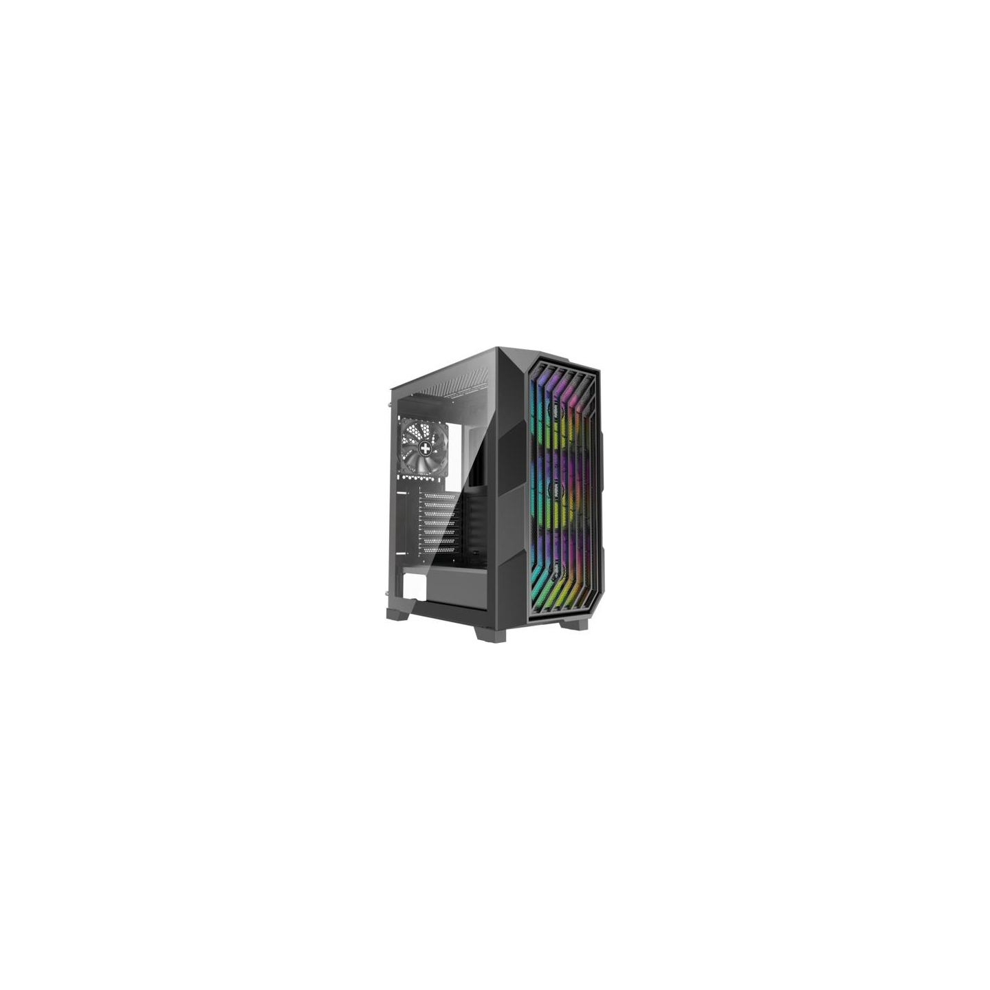 Xilence Case|XILENCE|ATX/micro ATX/Mini-ITX|Black|Midi Tower|PC|XILENT BREEZE II|X812.ARGB