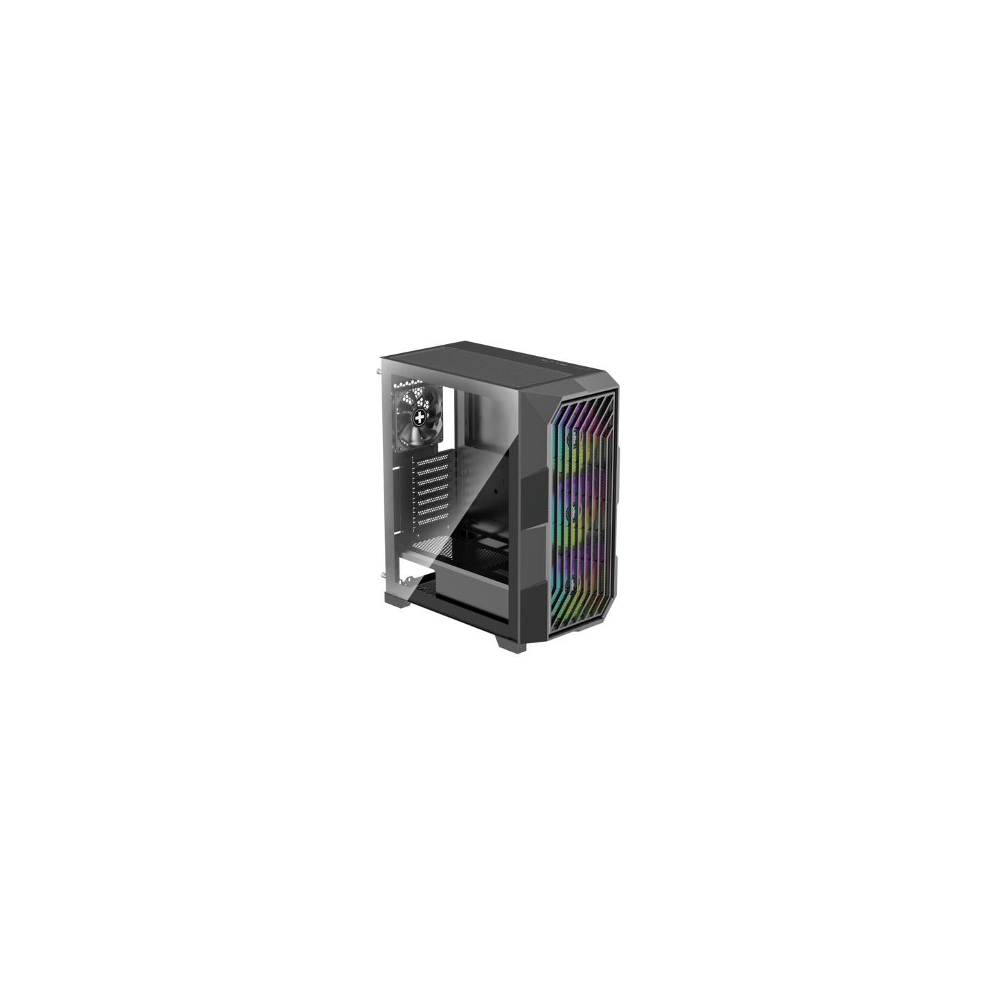 Xilence Case|XILENCE|ATX/micro ATX/Mini-ITX|Black|Midi Tower|PC|XILENT BREEZE II|X812.ARGB