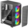 Xilence Case|XILENCE|ATX/micro ATX/Mini-ITX|Black|Midi Tower|PC|XILENT BREEZE II|X812.ARGB