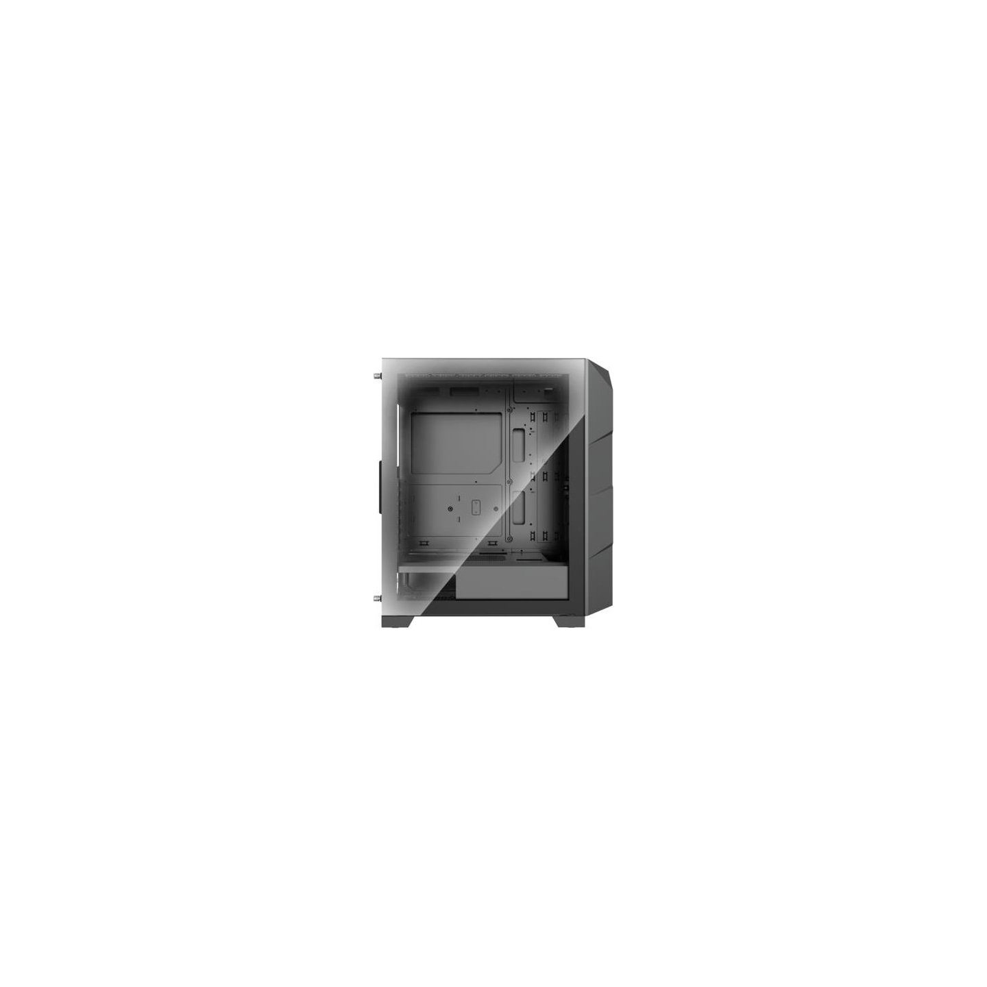 Xilence Case|XILENCE|ATX/micro ATX/Mini-ITX|Black|Midi Tower|PC|XILENT BREEZE II|X812.ARGB