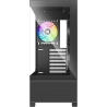 Xilence Case|XILENCE|XG172|MidiTower|Case product features Fan control panel/Transparent panel|Not included|Colour Black|XG172