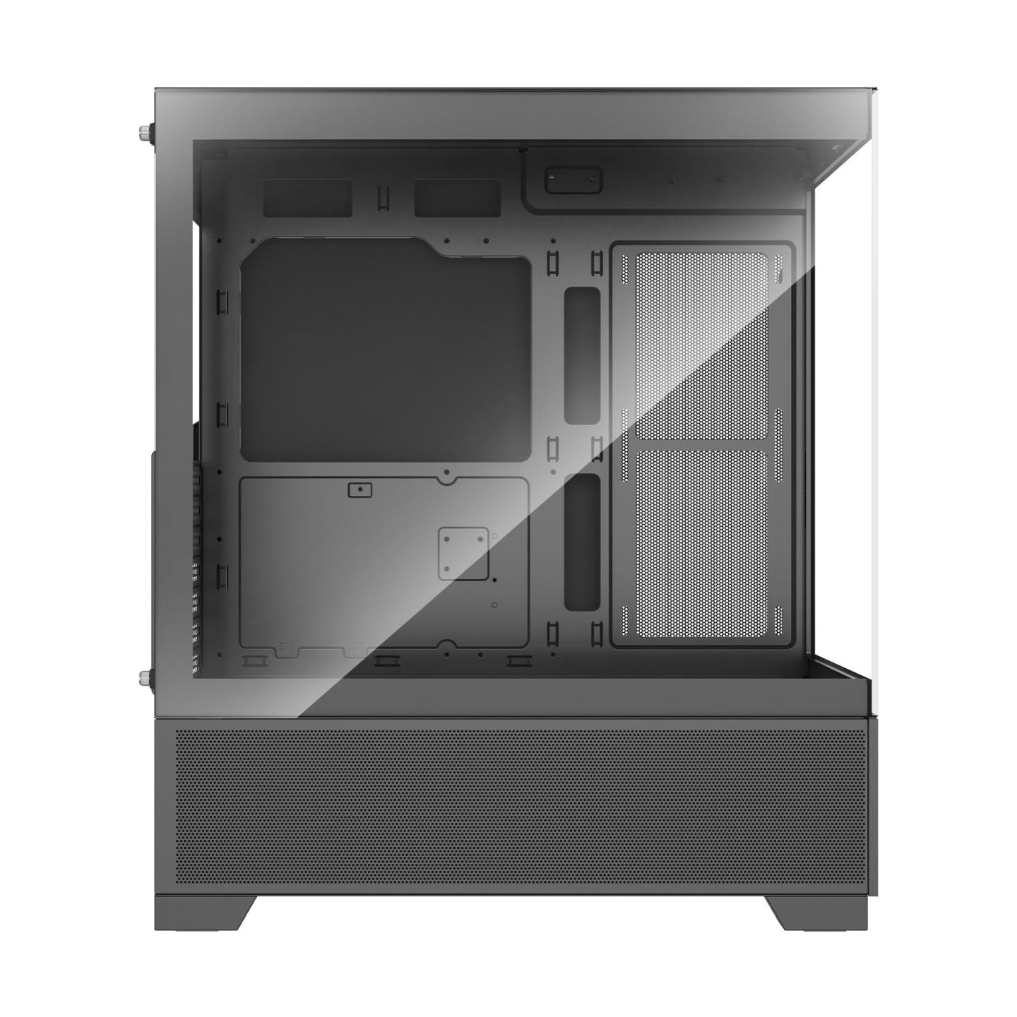 Xilence Case|XILENCE|XG172|MidiTower|Case product features Fan control panel/Transparent panel|Not included|Colour Black|XG172