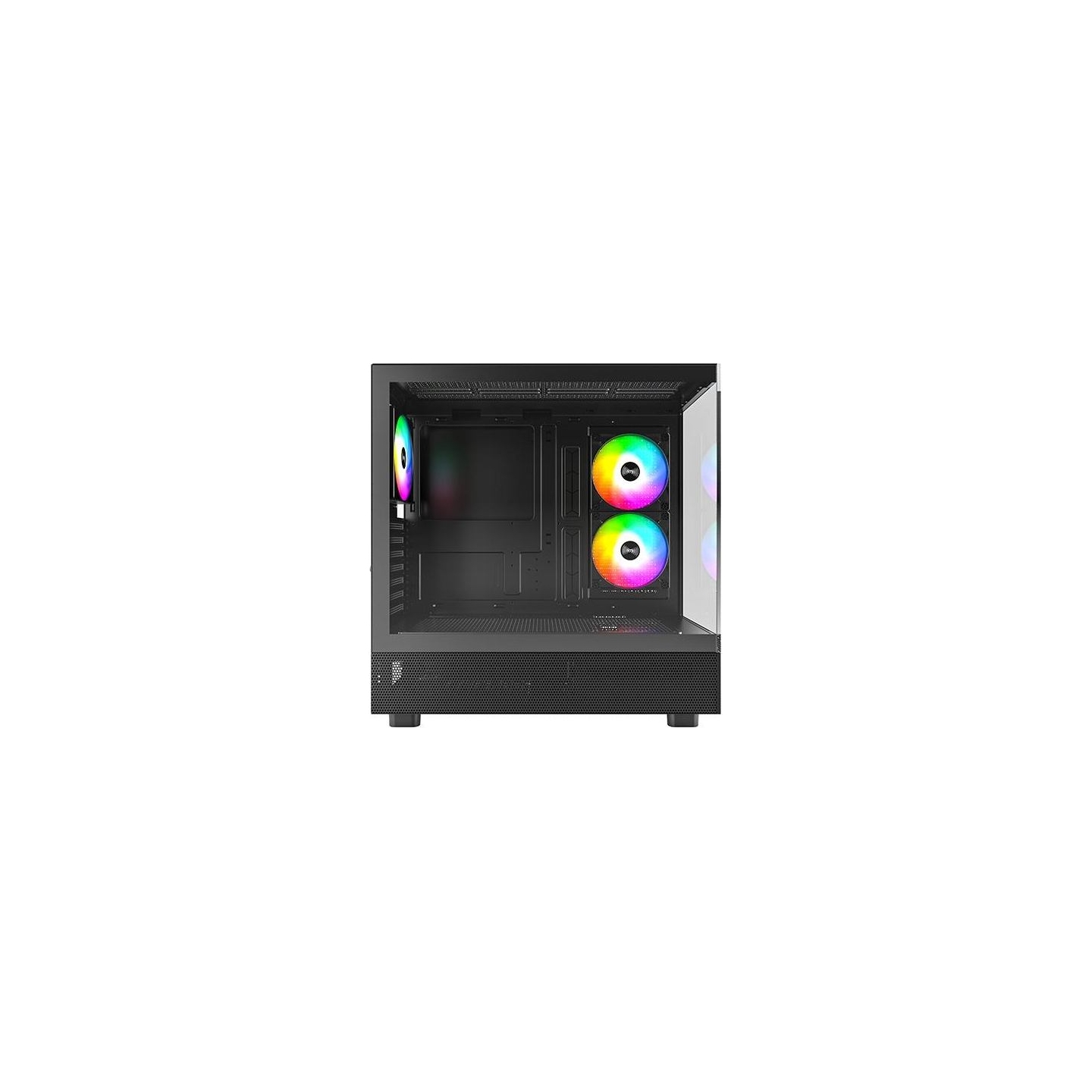 Montech Case|MONTECH|XR|MidiTower|Not included|ATX|MicroATX|MiniITX|Colour Black|XR(B)