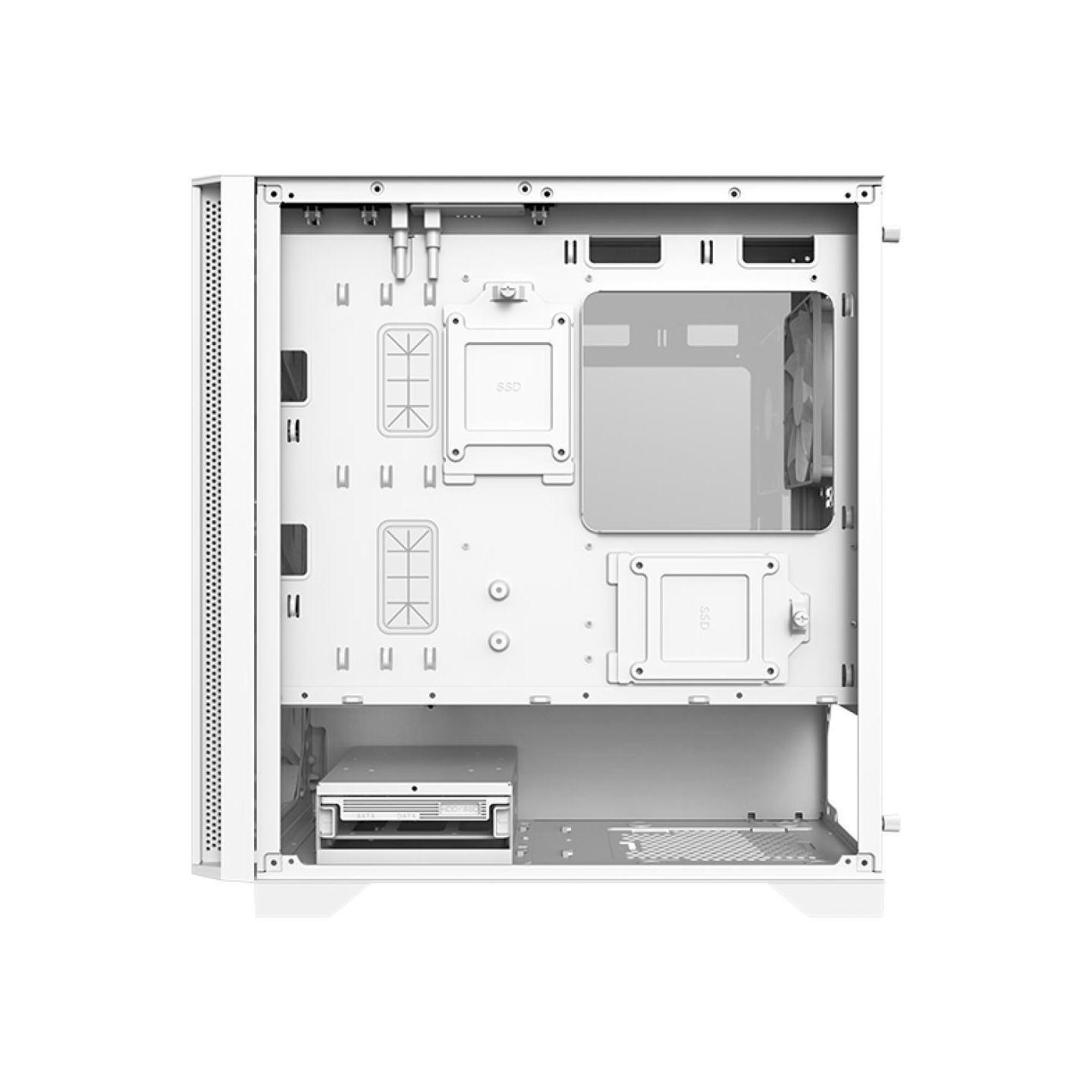Montech Case|MONTECH|AIR 100 LITE|MidiTower|Not included|MicroATX|MiniITX|Colour White|AIR100LITE(W)