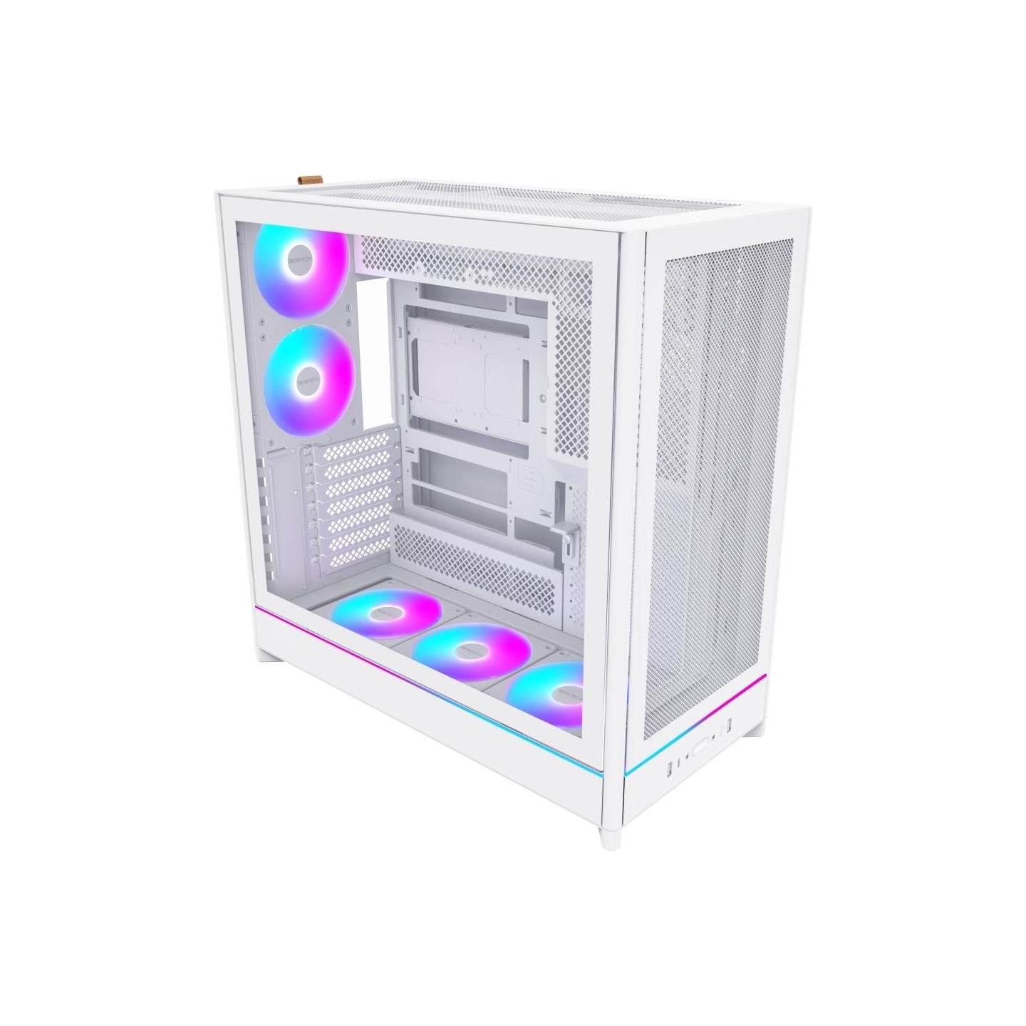Montech Case|MONTECH|HS01 PRO|MidiTower|Case product features Removeable HDD basket/Transparent panel|Not included|ATX|MicroATX|