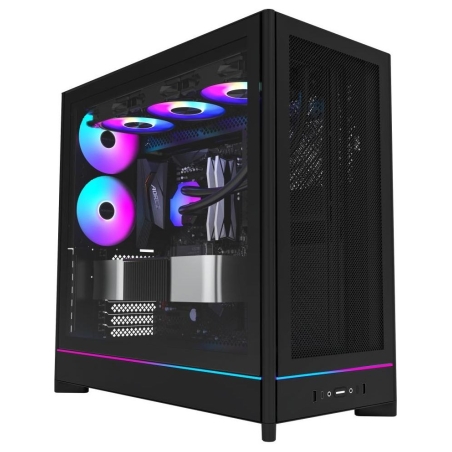 Montech Case|MONTECH|HS01 PRO|MidiTower|Case product features Removeable HDD basket/Transparent panel|Not included|ATX|MicroATX|