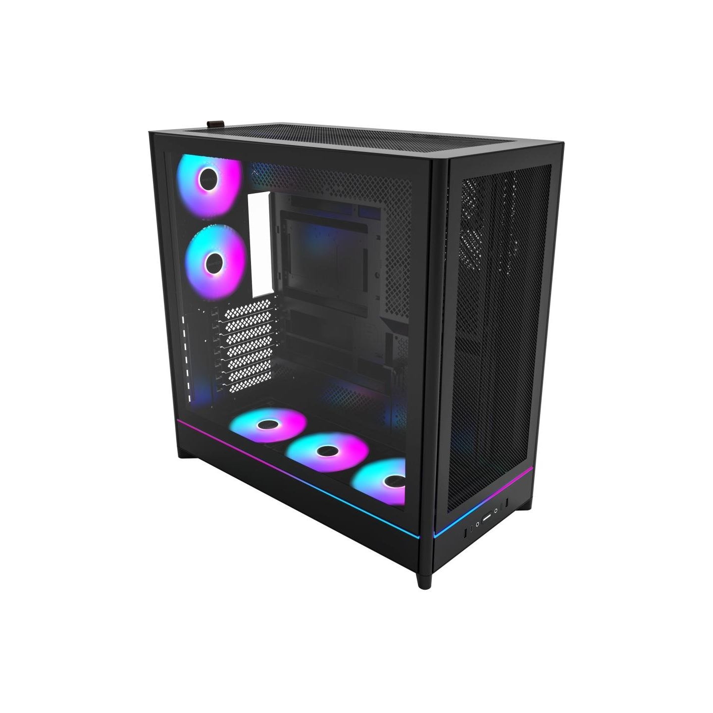 Montech Case|MONTECH|HS01 PRO|MidiTower|Case product features Removeable HDD basket/Transparent panel|Not included|ATX|MicroATX|