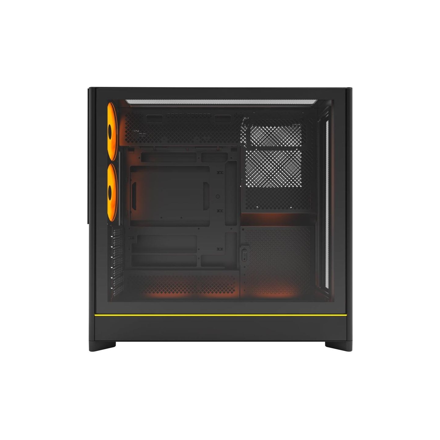 Montech Case|MONTECH|HS01 PRO|MidiTower|Case product features Removeable HDD basket/Transparent panel|Not included|ATX|MicroATX|