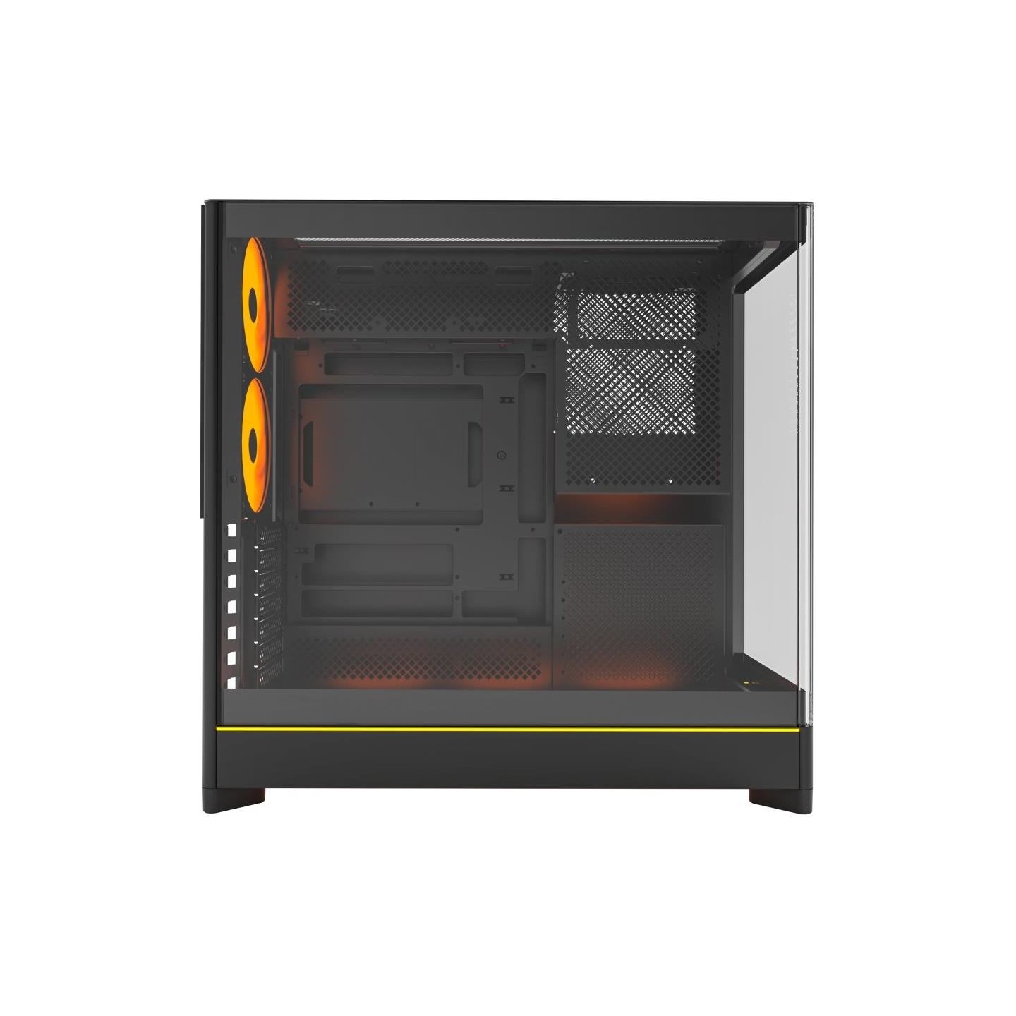 Montech Case|MONTECH|HS02 PRO|MidiTower|Case product features Removeable HDD basket/Transparent panel|Not included|ATX|MicroATX|
