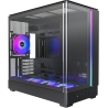 Montech Case|MONTECH|micro ATX/Mini-ITX|Black|Midi Tower|PC|KING 15 PRO|KING15PRO(B)