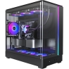 Montech Case|MONTECH|micro ATX/Mini-ITX|Black|Midi Tower|PC|KING 15 PRO|KING15PRO(B)