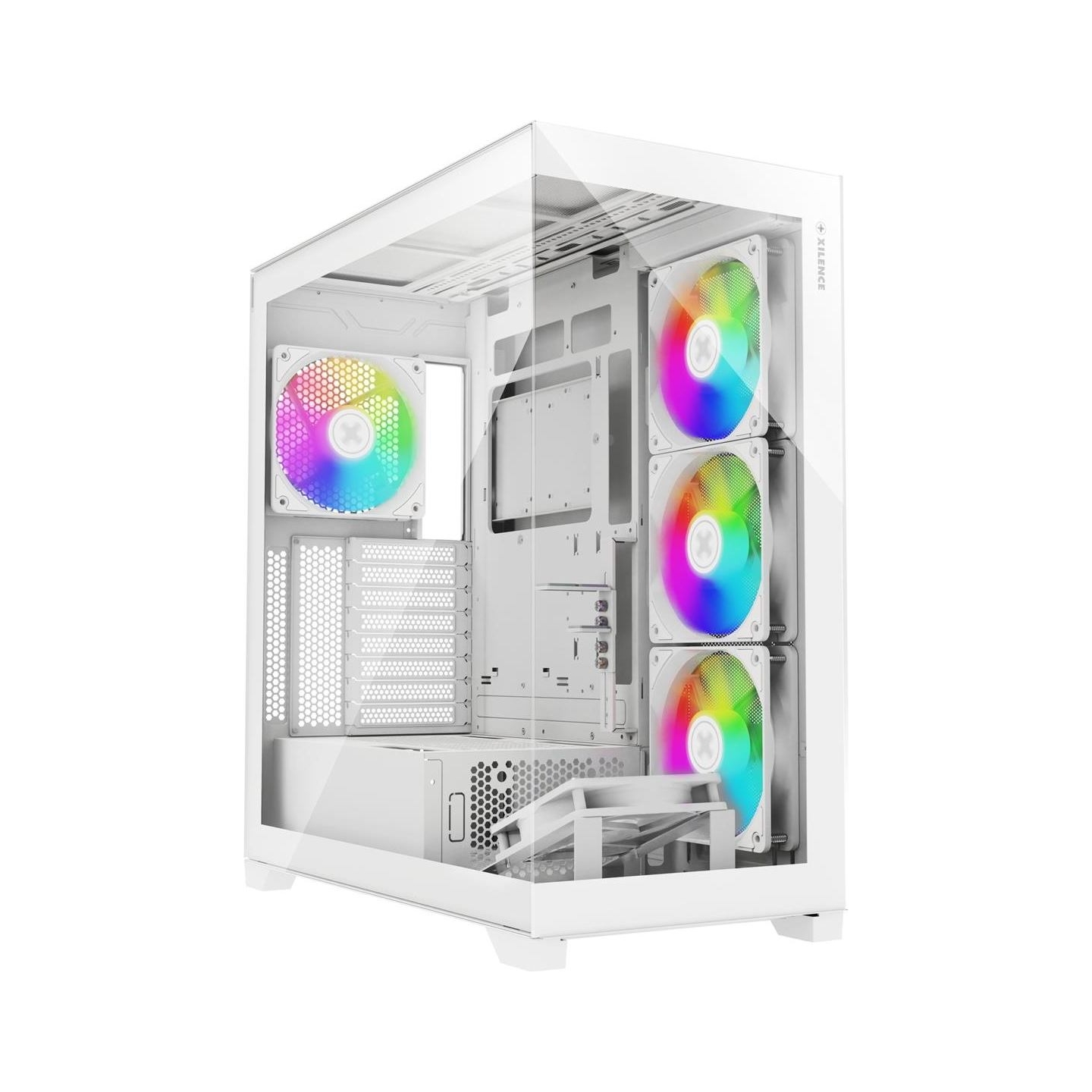 Xilence Case|XILENCE|ATX/micro ATX/Mini-ITX|White|Midi Tower|PC|X818.W.ARGB