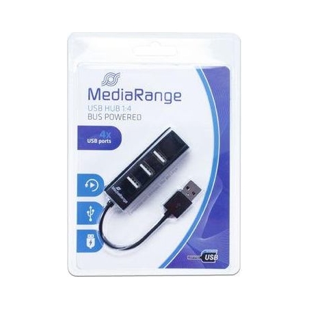 Mediarange CABLE USB2 HUB BUS-POWERED/MRCS502 MEDIARANGE