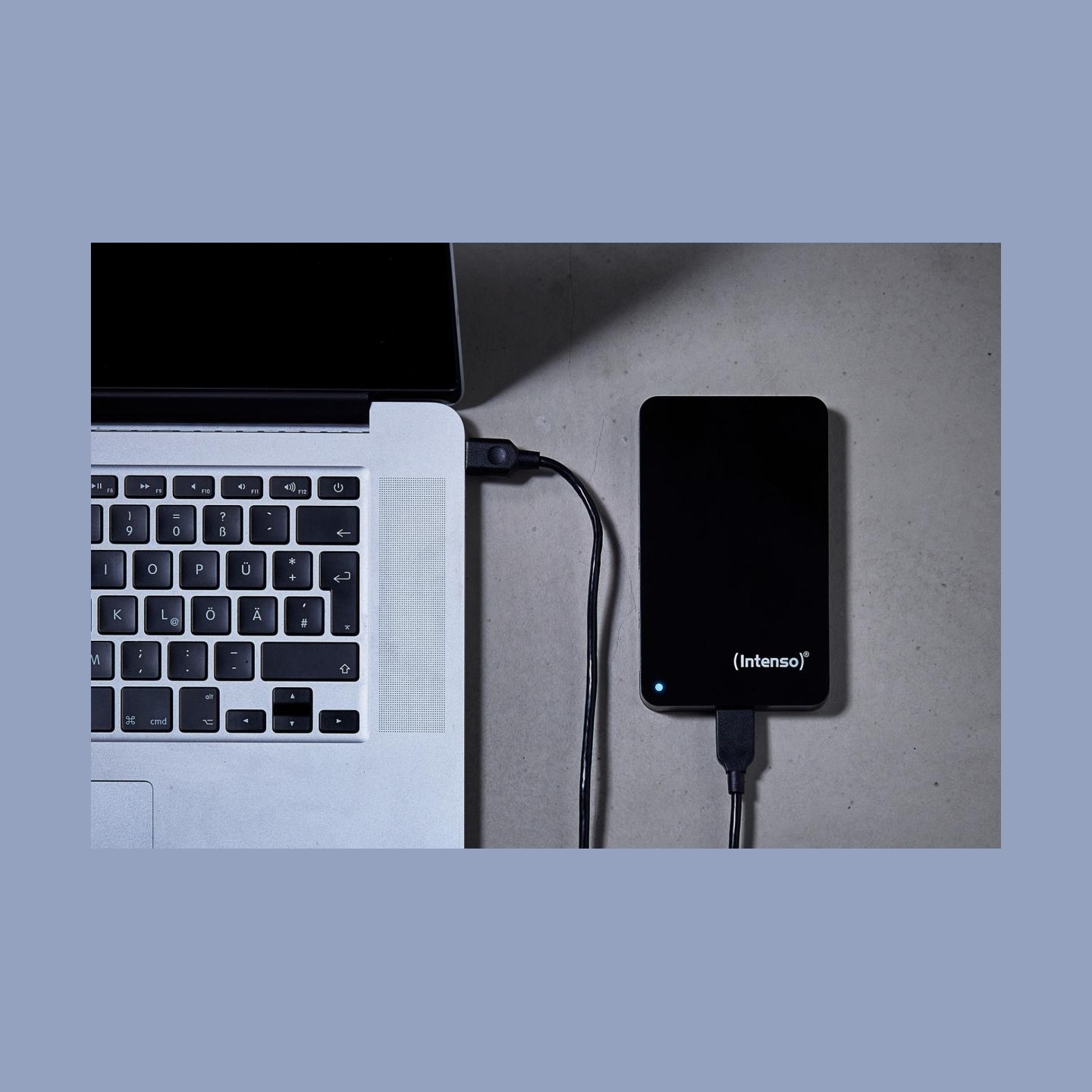 Intenso External HDD|INTENSO|Memory Case|1TB|USB 3.0|Colour Black|6021560