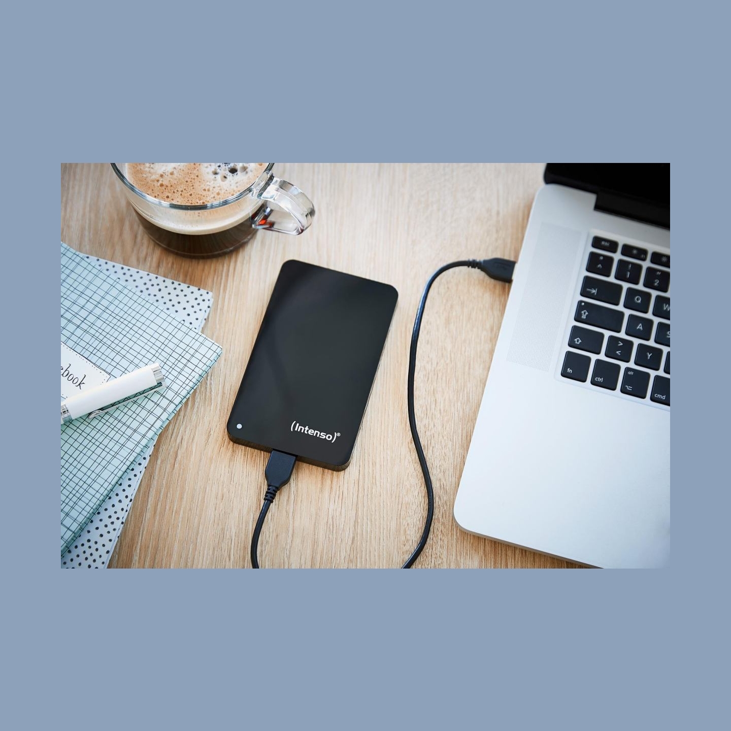 Intenso External HDD|INTENSO|Memory Case|1TB|USB 3.0|Colour Black|6021560