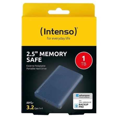 Intenso External HDD|INTENSO|1000 GB|Colour Blue|6029565