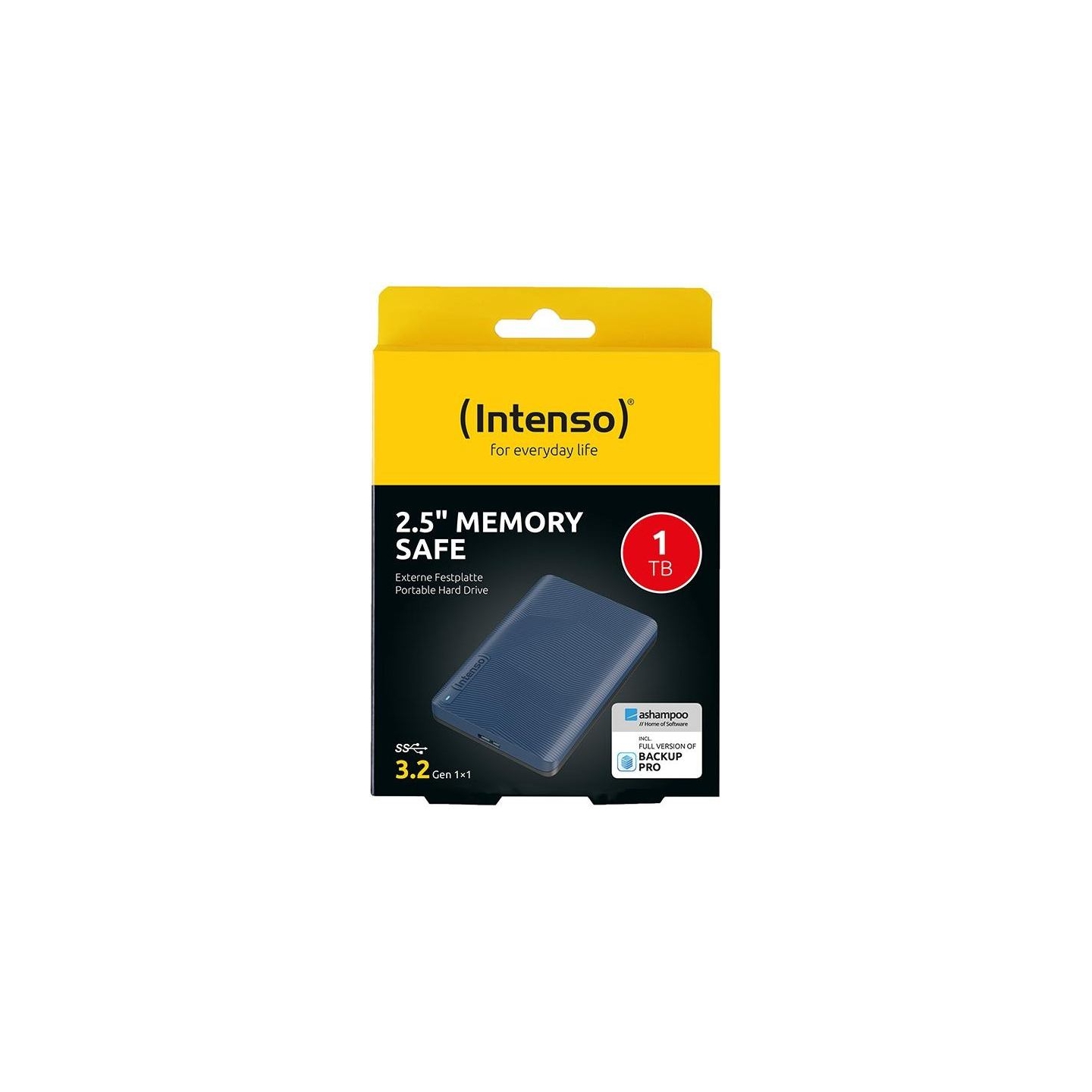 Intenso External HDD|INTENSO|1000 GB|Colour Blue|6029565