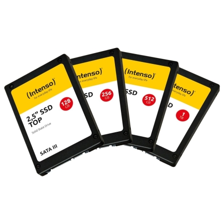 Intenso SSD|INTENSO|256GB|SATA 3.0|SLC|Write speed 500 MBytes/sec|Read speed 520 MBytes/sec|2,5"|3812440