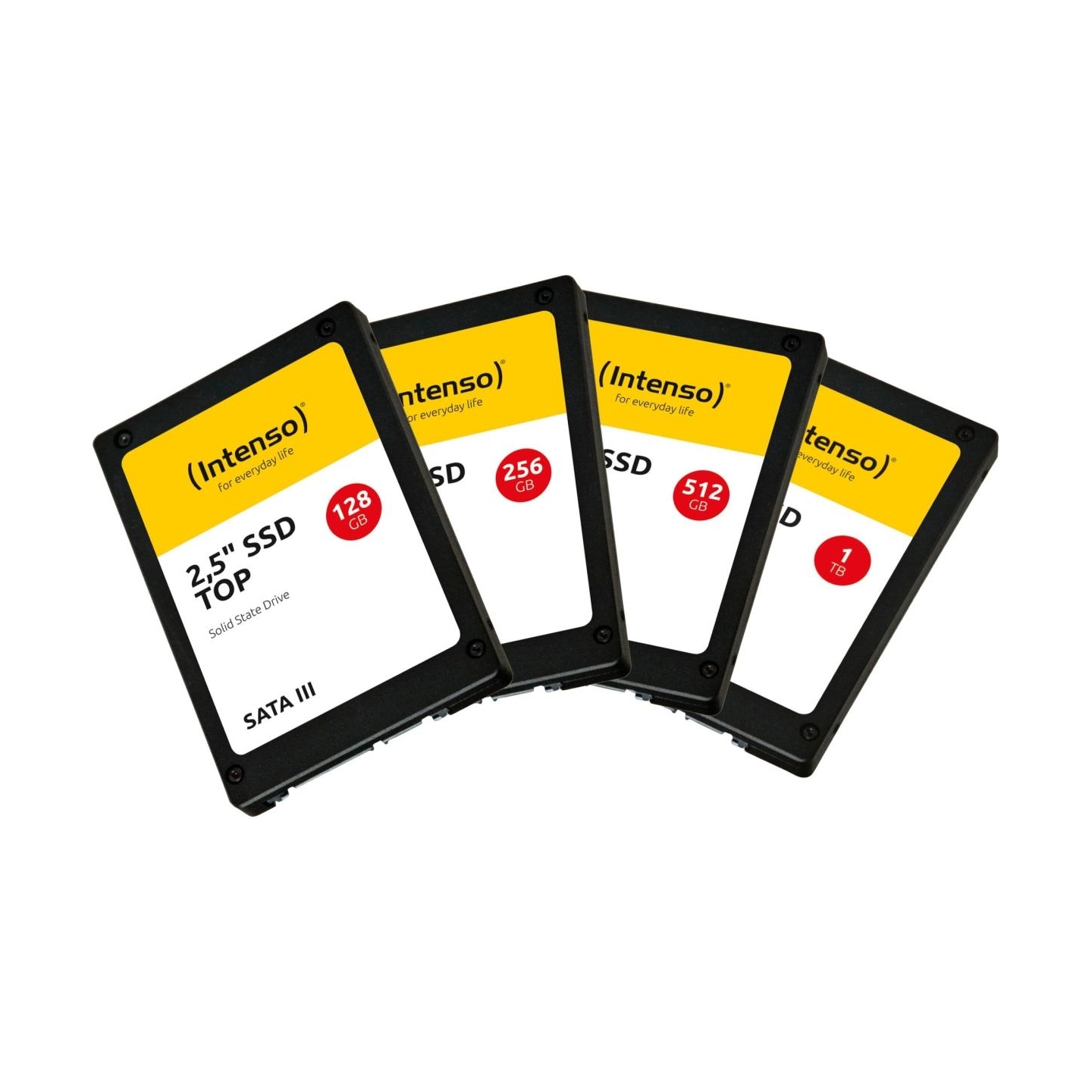 Intenso SSD|INTENSO|256GB|SATA 3.0|SLC|Write speed 500 MBytes/sec|Read speed 520 MBytes/sec|2,5"|3812440