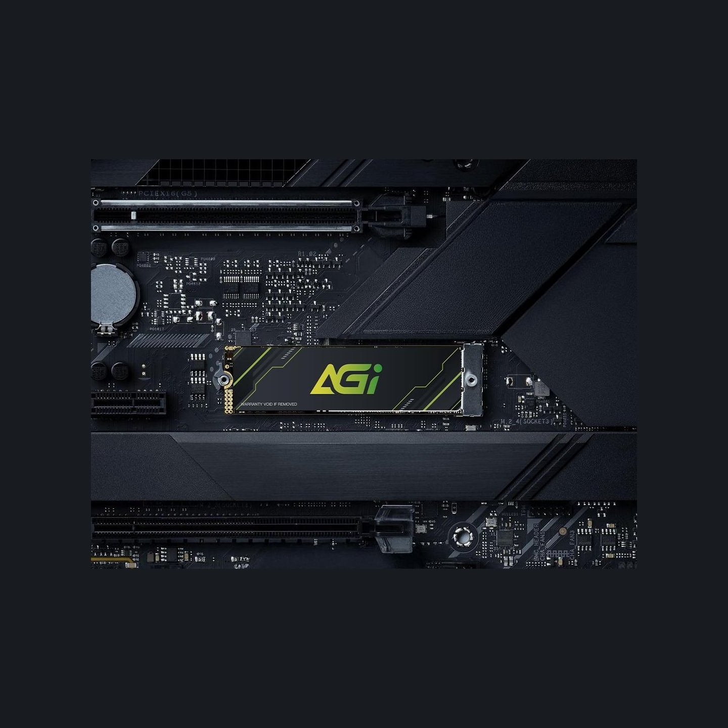 Agi Technology SSD|AGI|600xTBW rating|MTBF 1600000 h|Read speed 4700 MB/s|Write speed 2800 MB/s|NVMe Yes|PCI Express 4.0|M.2|100