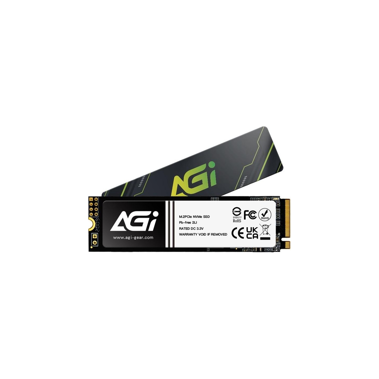 Agi Technology SSD|AGI|600xTBW rating|MTBF 1600000 h|Read speed 4700 MB/s|Write speed 2800 MB/s|NVMe Yes|PCI Express 4.0|M.2|100