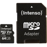 Intenso MEMORY MICRO SDXC 64GB C10/W/ADAPTER 3433490 INTENSO