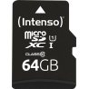 Intenso MEMORY MICRO SDXC 64GB UHS-I/W/ADAPTER 3423490 INTENSO