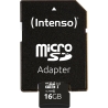 Intenso MEMORY MICRO SDHC 16GB UHS-I/W/ADAPTER 3423470 INTENSO