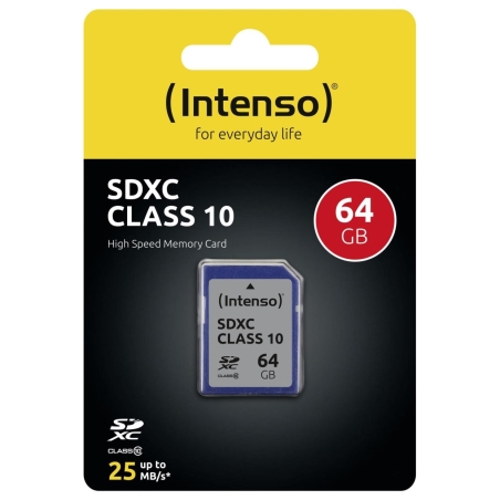 Intenso MEMORY SDXC 64GB C10/3411490 INTENSO