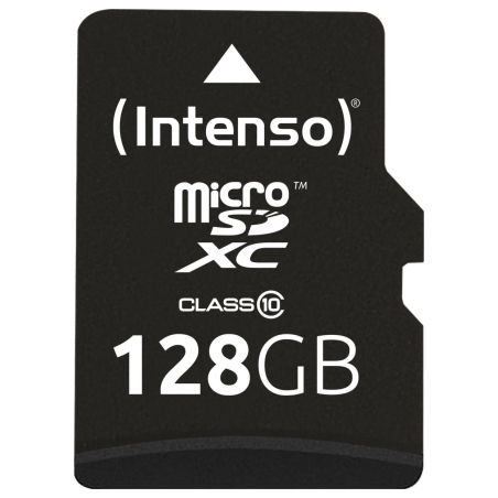Intenso MEMORY MICRO SDXC 128GB C10/W/ADAPTER 3413491 INTENSO