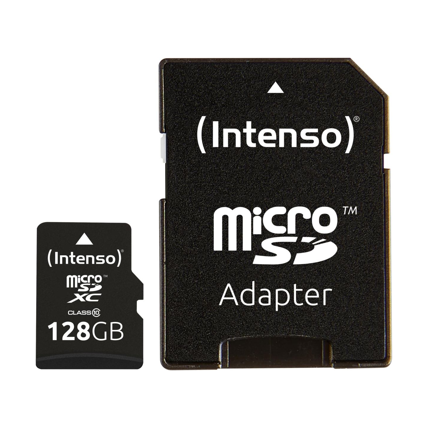 Intenso MEMORY MICRO SDXC 128GB C10/W/ADAPTER 3413491 INTENSO