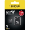 Intenso MEMORY MICRO SDXC 128GB C10/W/ADAPTER 3413491 INTENSO