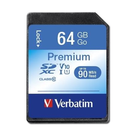 Verbatim MEMORY SDXC 64GB UHS-I/VER44024 VERBATIM