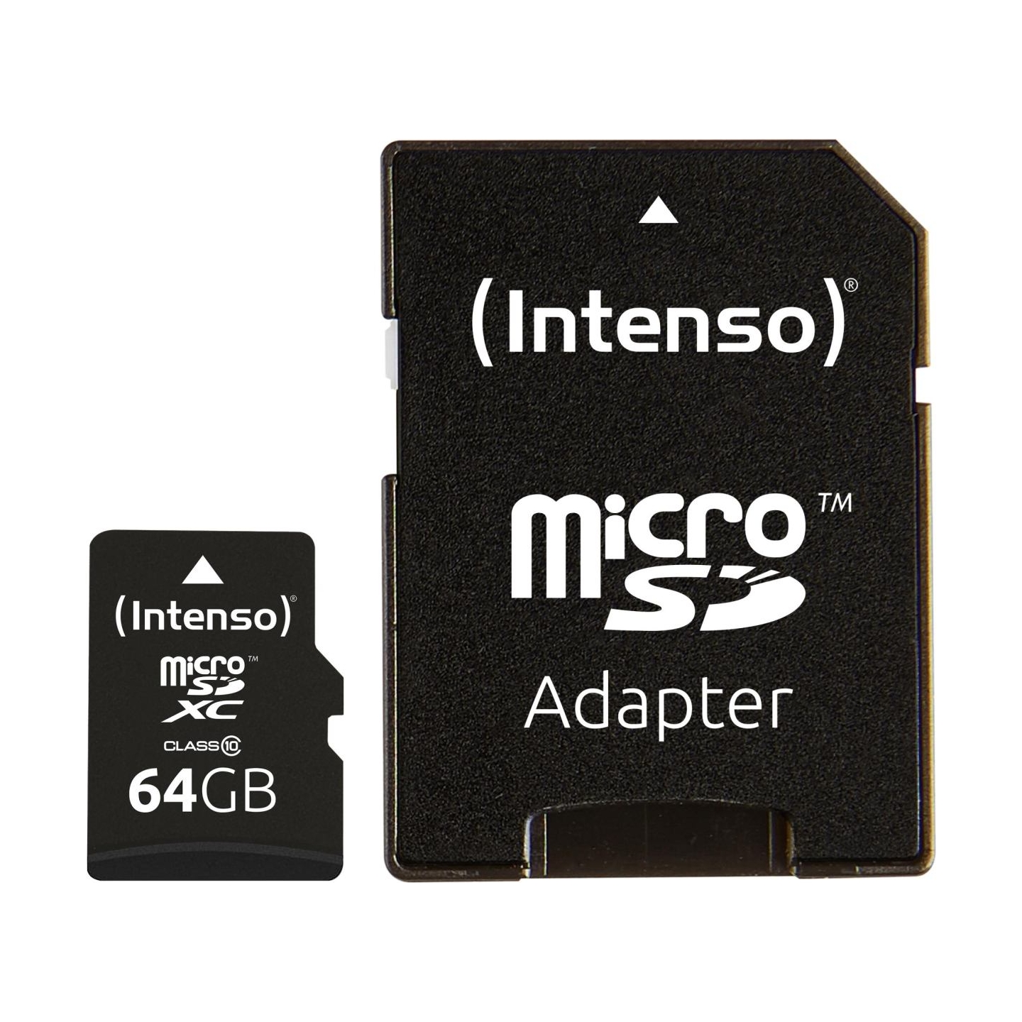Intenso MEMORY MICRO SDXC 64GB C10/W/ADAPTER 3413490 INTENSO