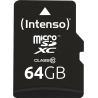 Intenso MEMORY MICRO SDXC 64GB C10/W/ADAPTER 3413490 INTENSO