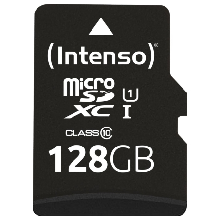 Intenso MEMORY MICRO SDXC 128GB UHS-I/W/ADAPTER 3423491 INTENSO