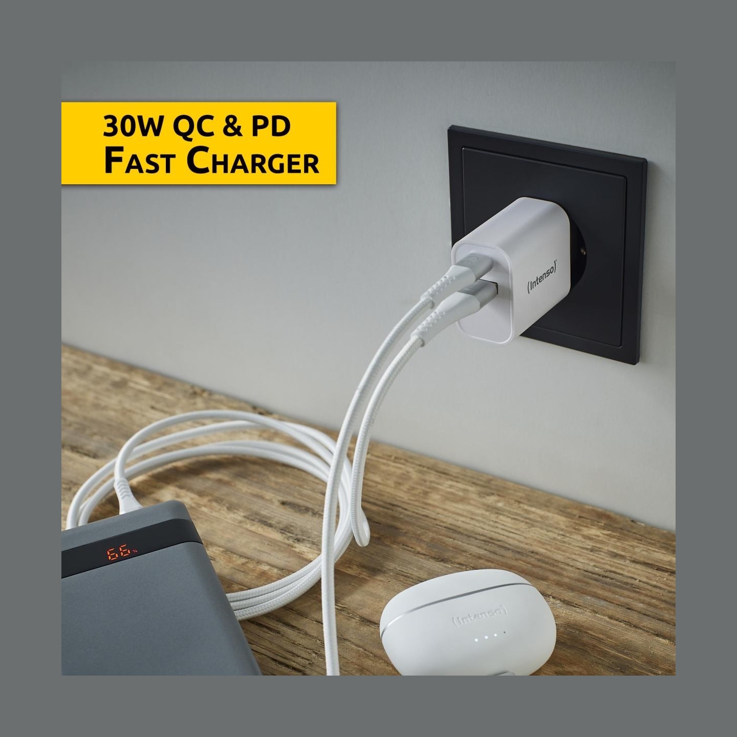 Intenso POWER ADAPTER USB-A/USB-C/7803012 INTENSO