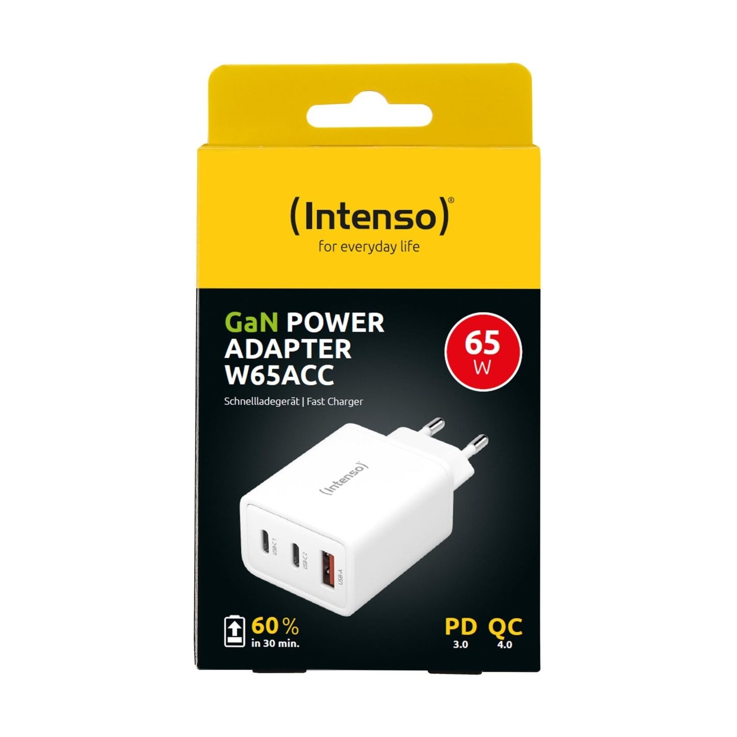 Intenso POWER ADAPTER 1XUSB-A/2XUSB-C/7806512 INTENSO